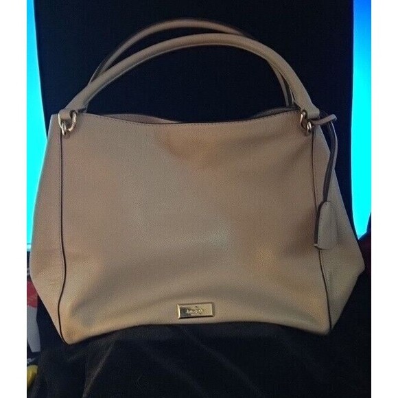 KATE SPADE -customer told me its gray- Satchel bag...looks pale rink to me - Picture 2 of 8